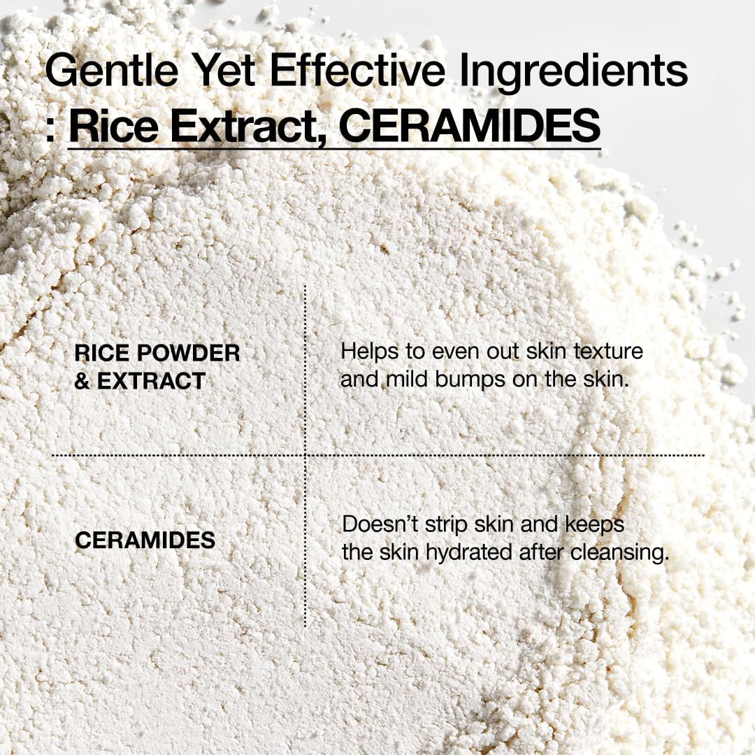 ANUA Rice Enzyme Brightening Cleansing Powder - Gentle Exfoliator, 40g