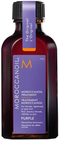 Moroccanoil Treatment Purple Hair Oil for Blonde Hair