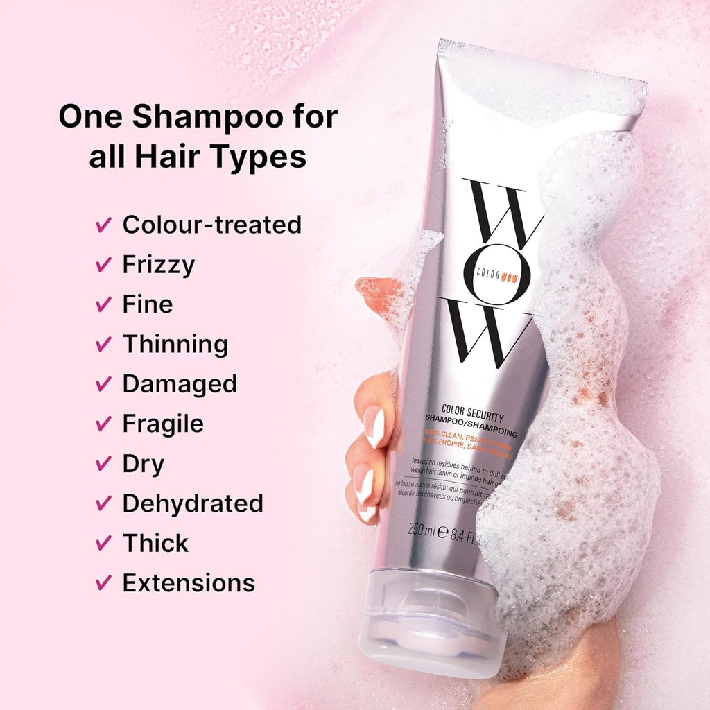 COLOR WOW Color Security Shampoo and Conditioner Duo, 2 x 250 mL