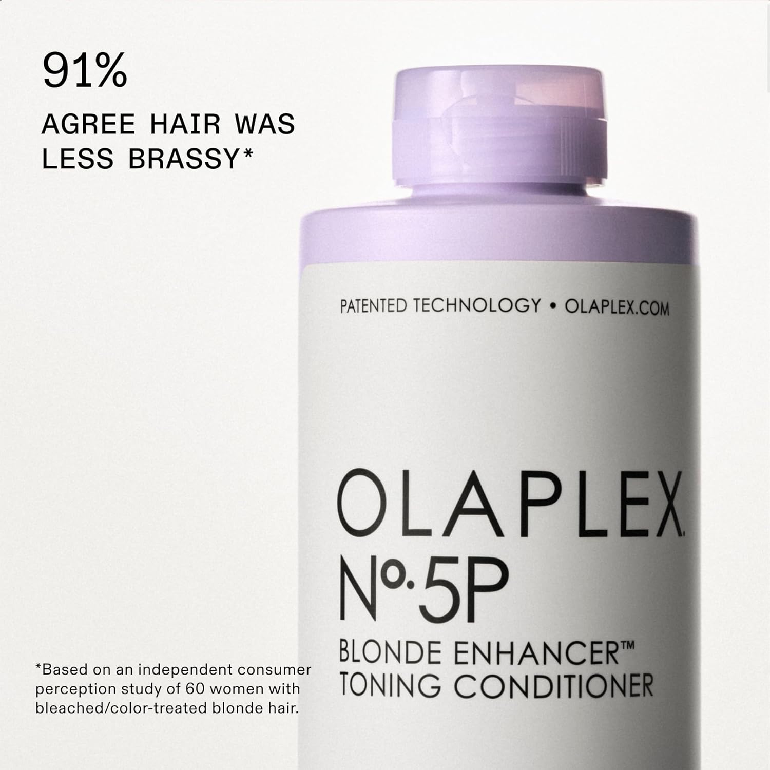Olaplex Nº.5P Blonde Enhancer Purple Toning Conditioner, 250 mL
