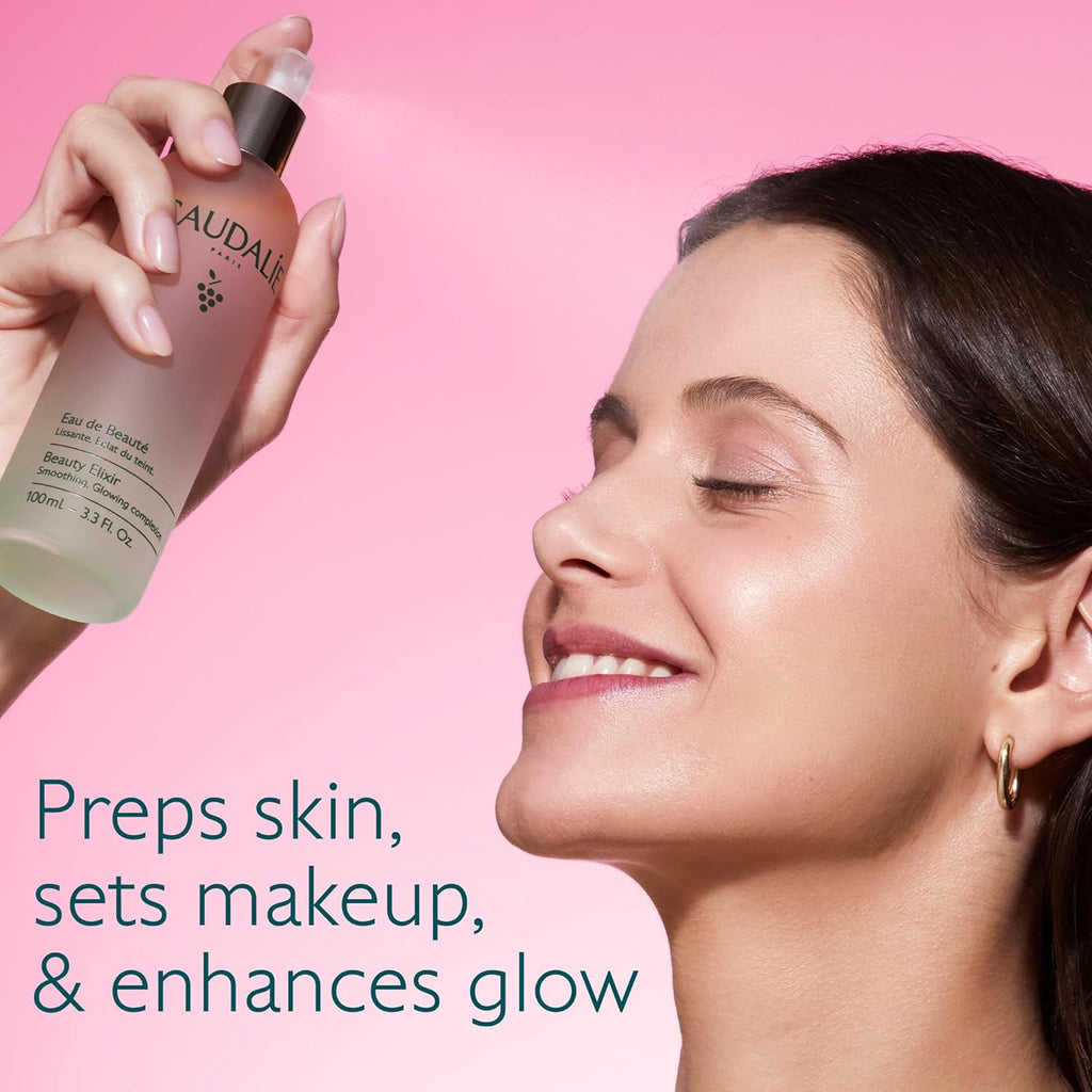 Caudalie Beauty Elixir Prep, Set, Glow Face Mist