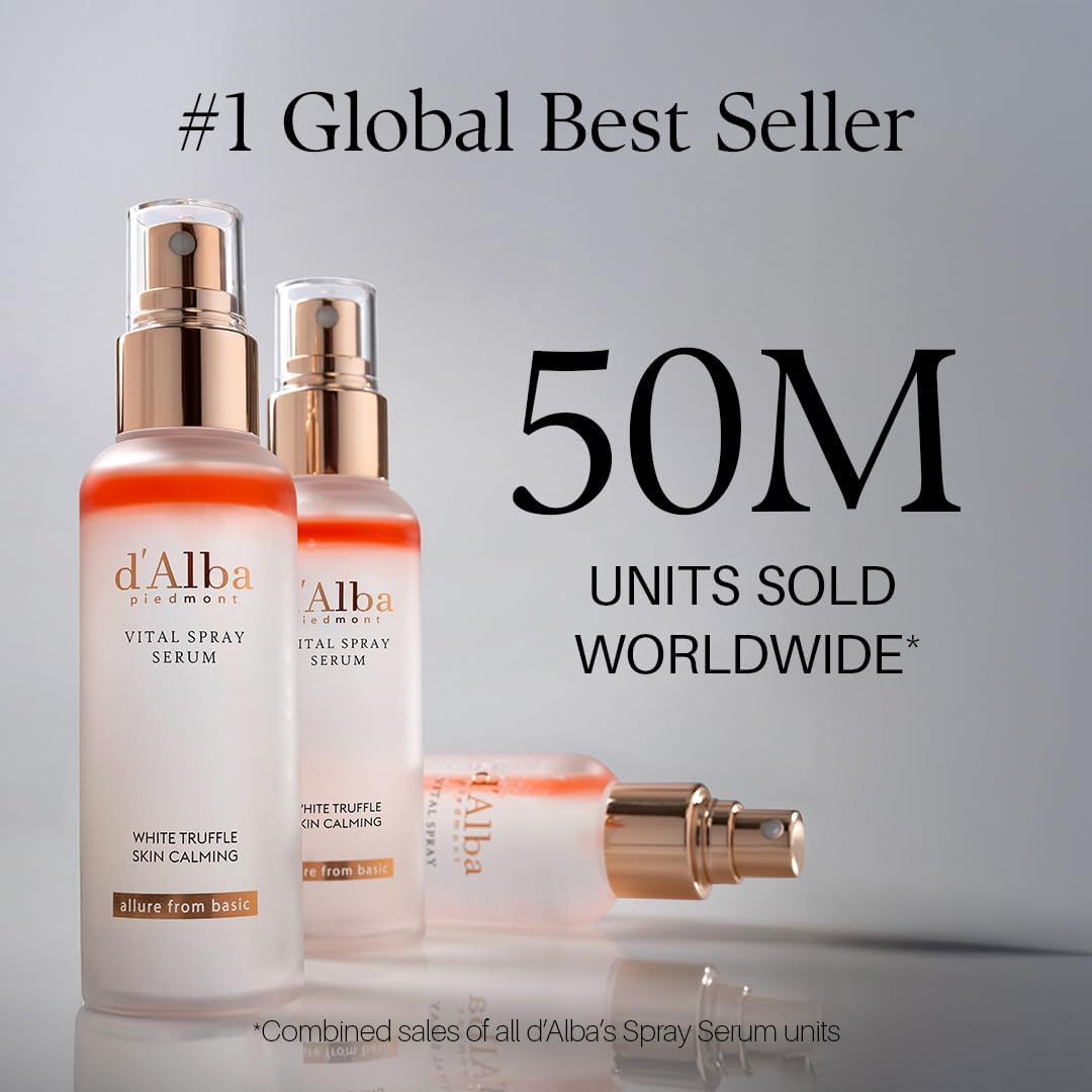 d'Alba Italian White Truffle Vital Spray Serum - Vitalizing Hydrating Mist