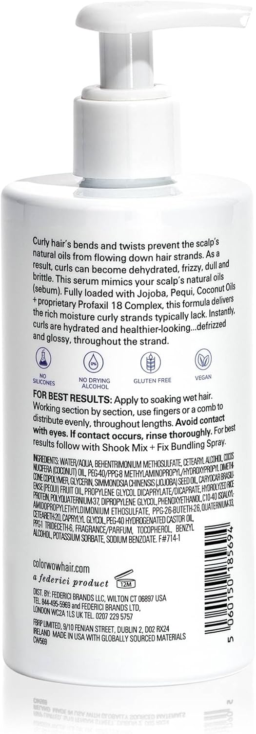 COLOR WOW Curl Wow Flo-etry Natural Curl Serum - Lightweight Hydrating Serum