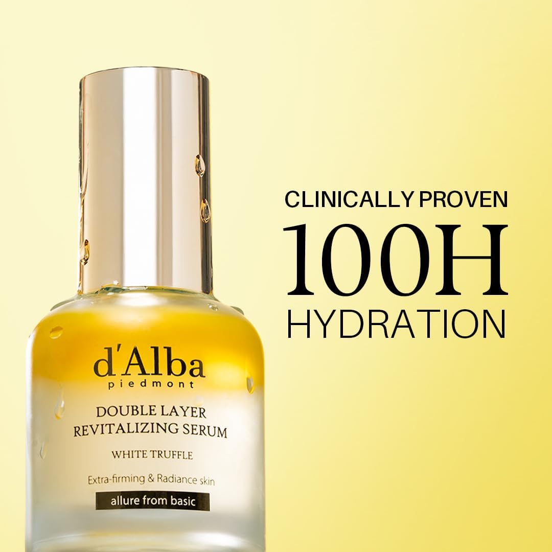 d'Alba Piedmont Italian White Truffle Double Layer Revitalizing Serum