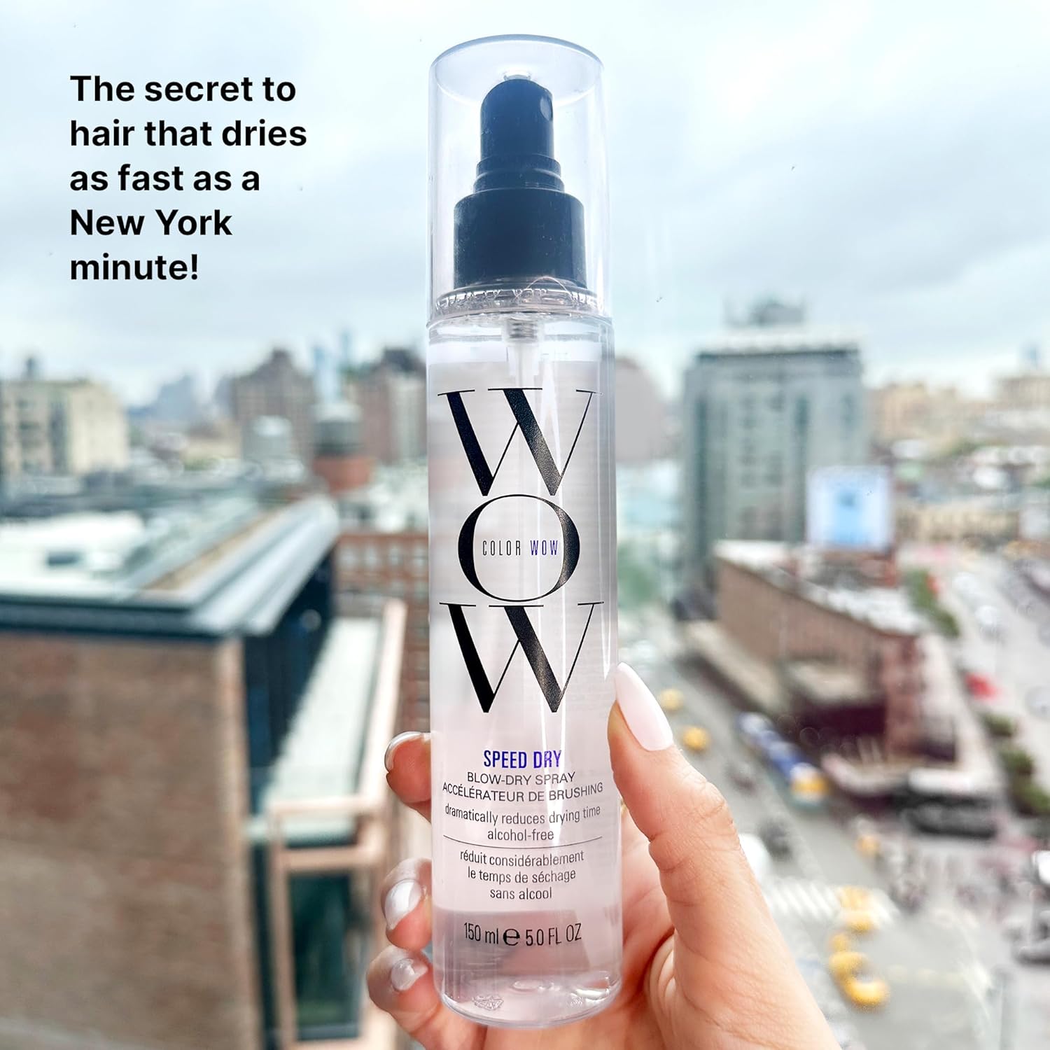 COLOR WOW Speed Blow Dry - Fast Drying Spray, 150 mL