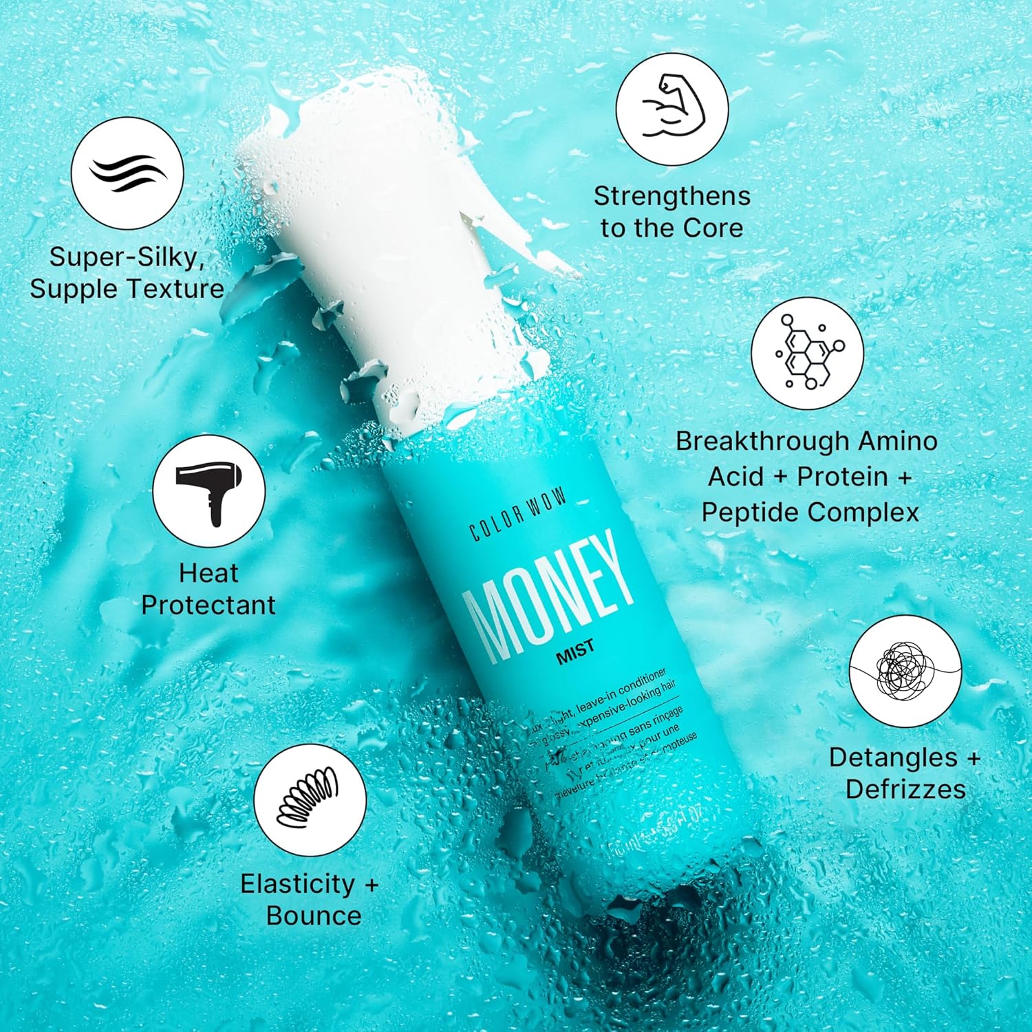 COLOR WOW MONEY MIST Luxe Lightweight Leave-in Conditioner