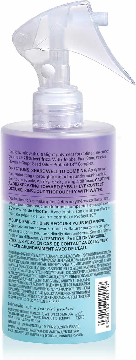COLOR WOW Curl Wow Shook Mix + Fix Bundling Spray - Naked Technology