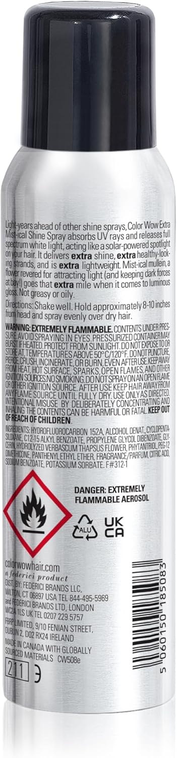 COLOR WOW Extra Shine Spray - Lightweight Glossing Spray