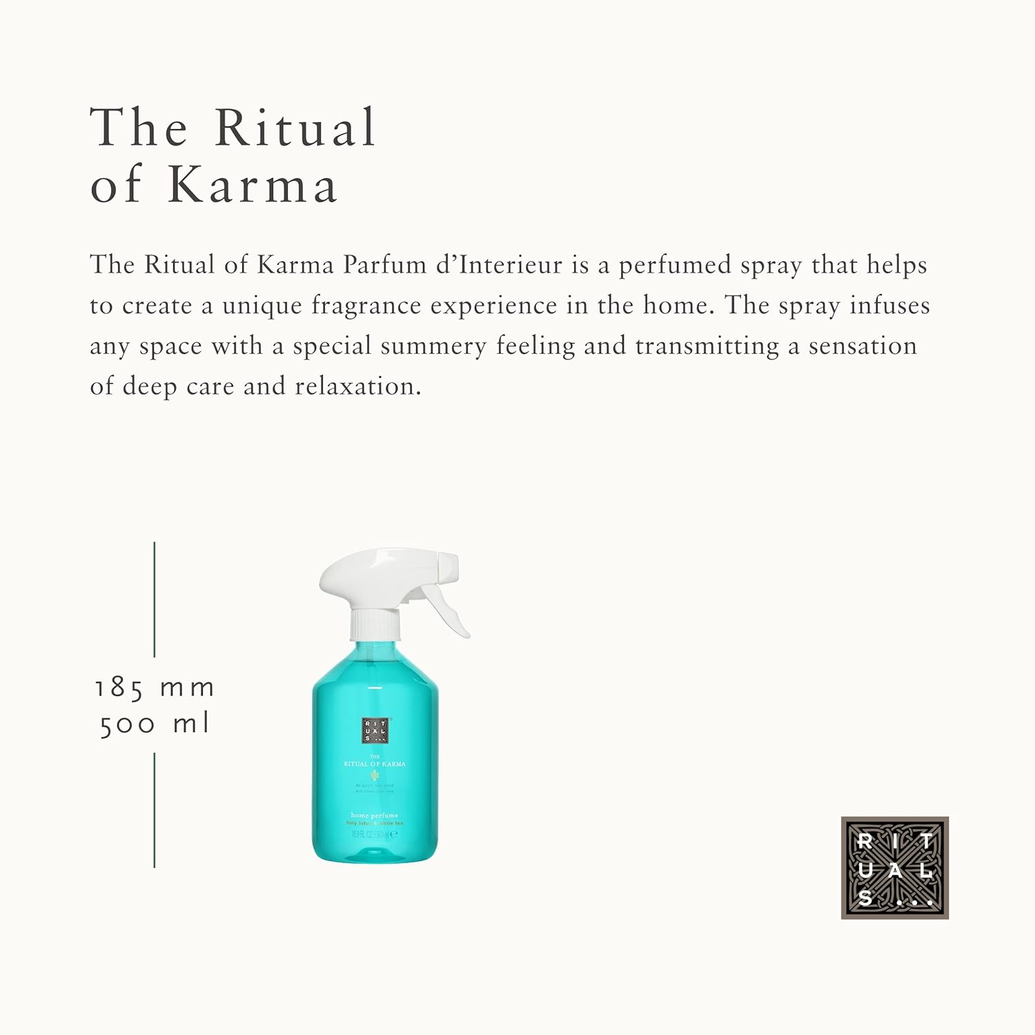 RITUALS Room Spray - The Ritual of Karma 500ml | Holy Lotus & White Tea