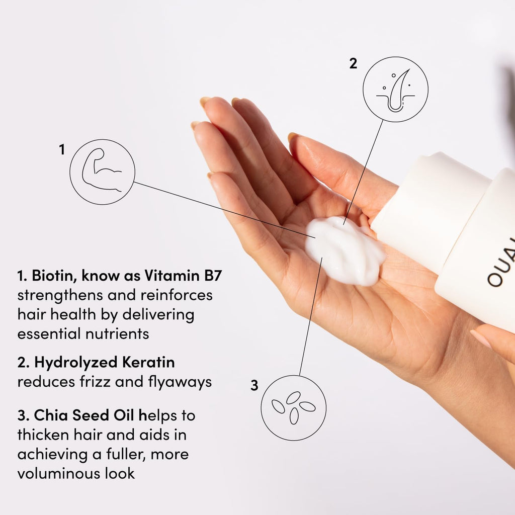 OUAI Fine Hair Conditioner Refill - Volumizing Conditioner for Fine Hair | 946ml
