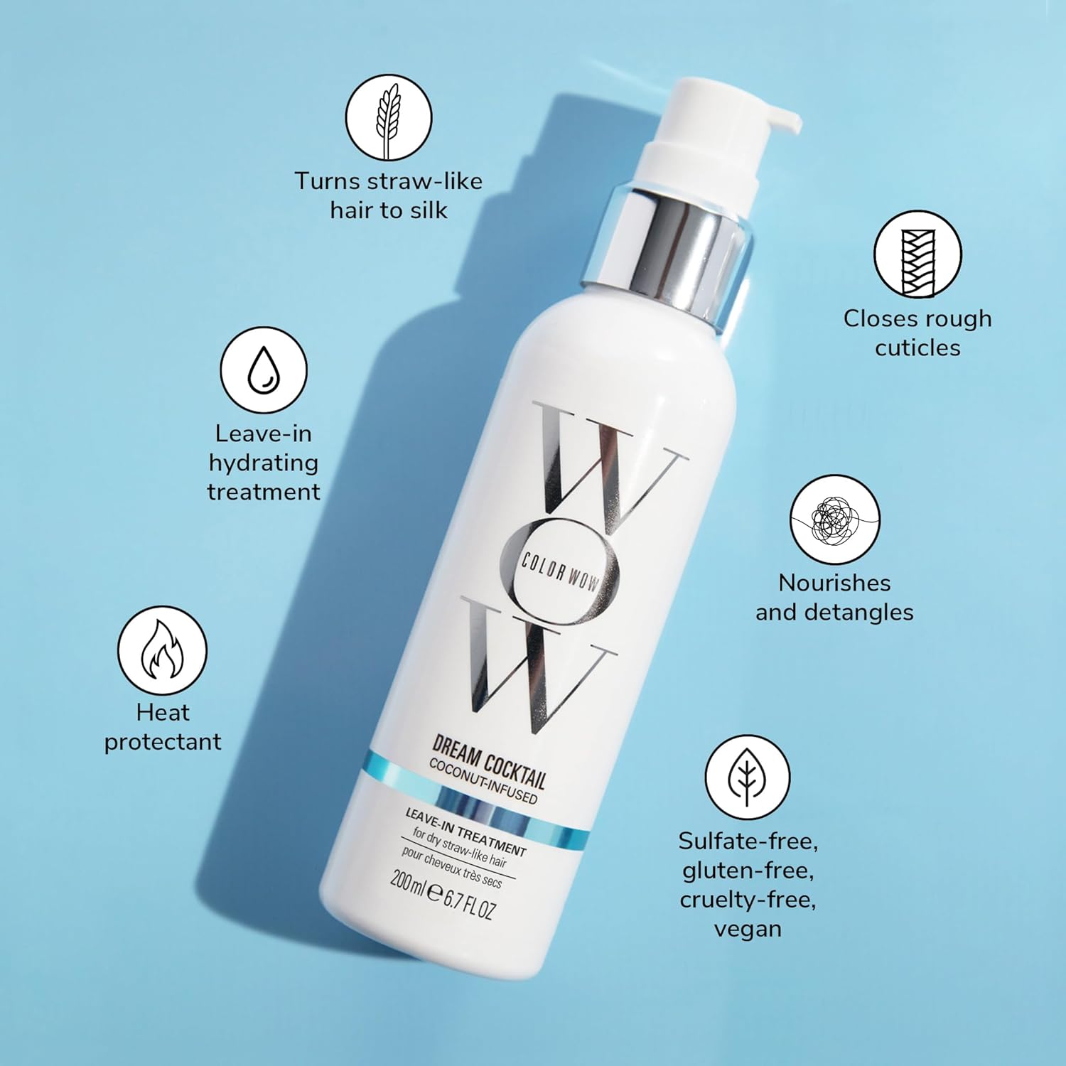 COLOR WOW Dream Cocktail Coconut Infused Leave-In Treatment