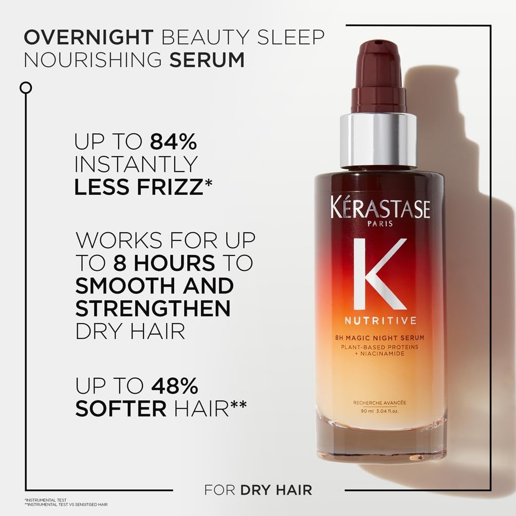 Kérastase Nutritive 8H Magic Night Serum – Nourishing Hair Treatment with Niacinamide