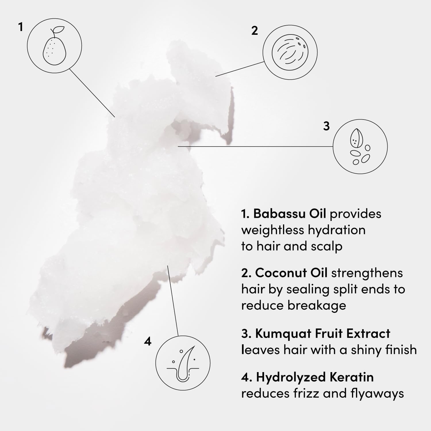 OUAI Medium Conditioner Refill - Hydrating Conditioner for Medium Hair | 946ml