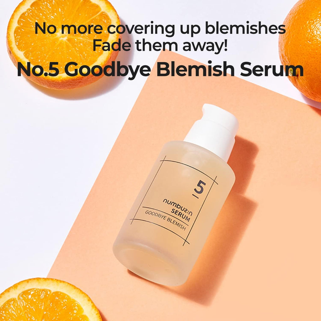 numbuzin No.5 Goodbye Blemish Serum - Vitamin C & Niacinamide, 50 mL