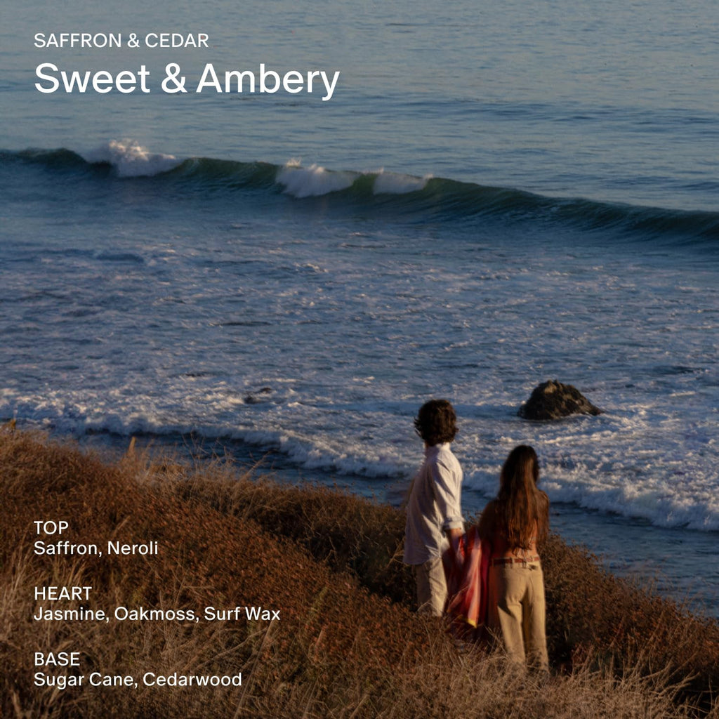 Salt & Stone Body Wash with Antioxidants for Deep Moisture | Saffron and Cedar Refill