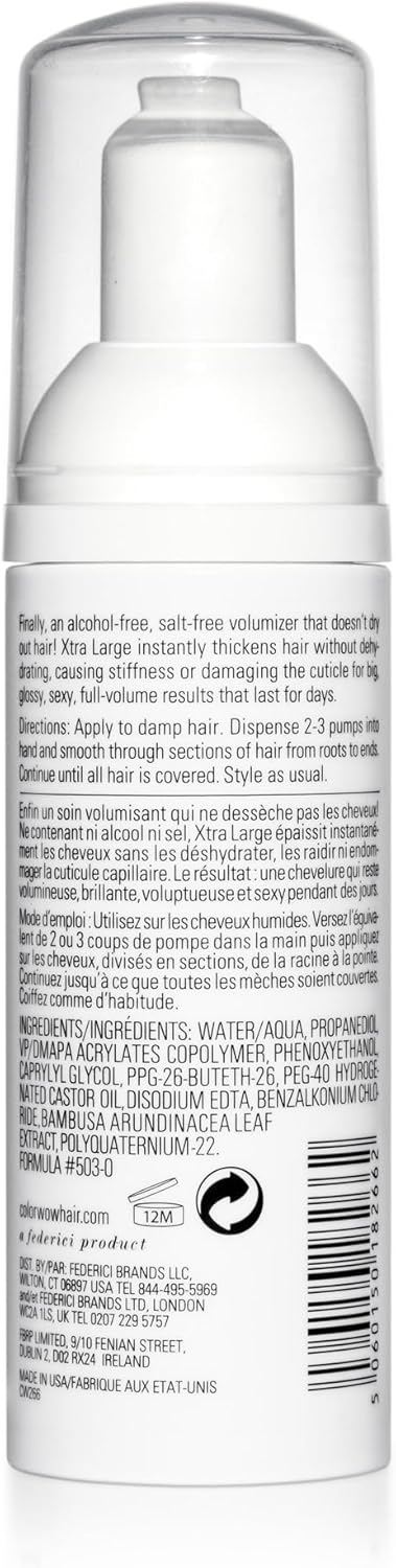 COLOR WOW Xtra Large Bombshell Volumizer - Alcohol-Free Volume Spray