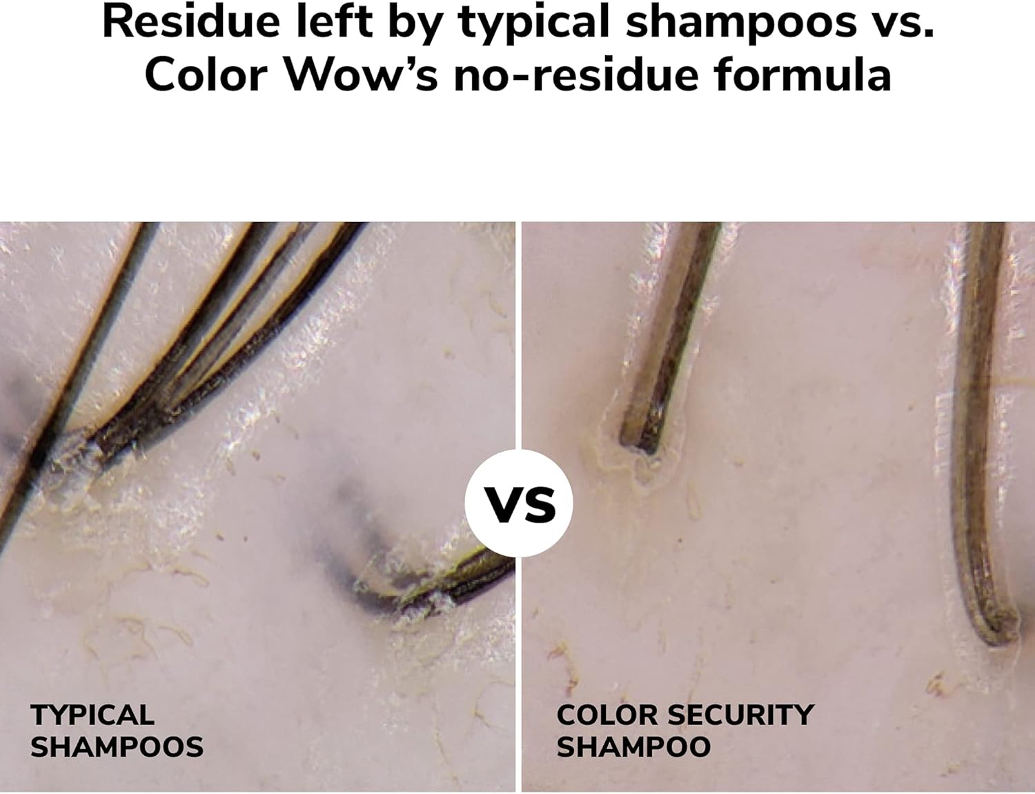 COLOR WOW Color Security Shampoo & Conditioner Duo for Normal to Thick Hair, 2 x 250 mL