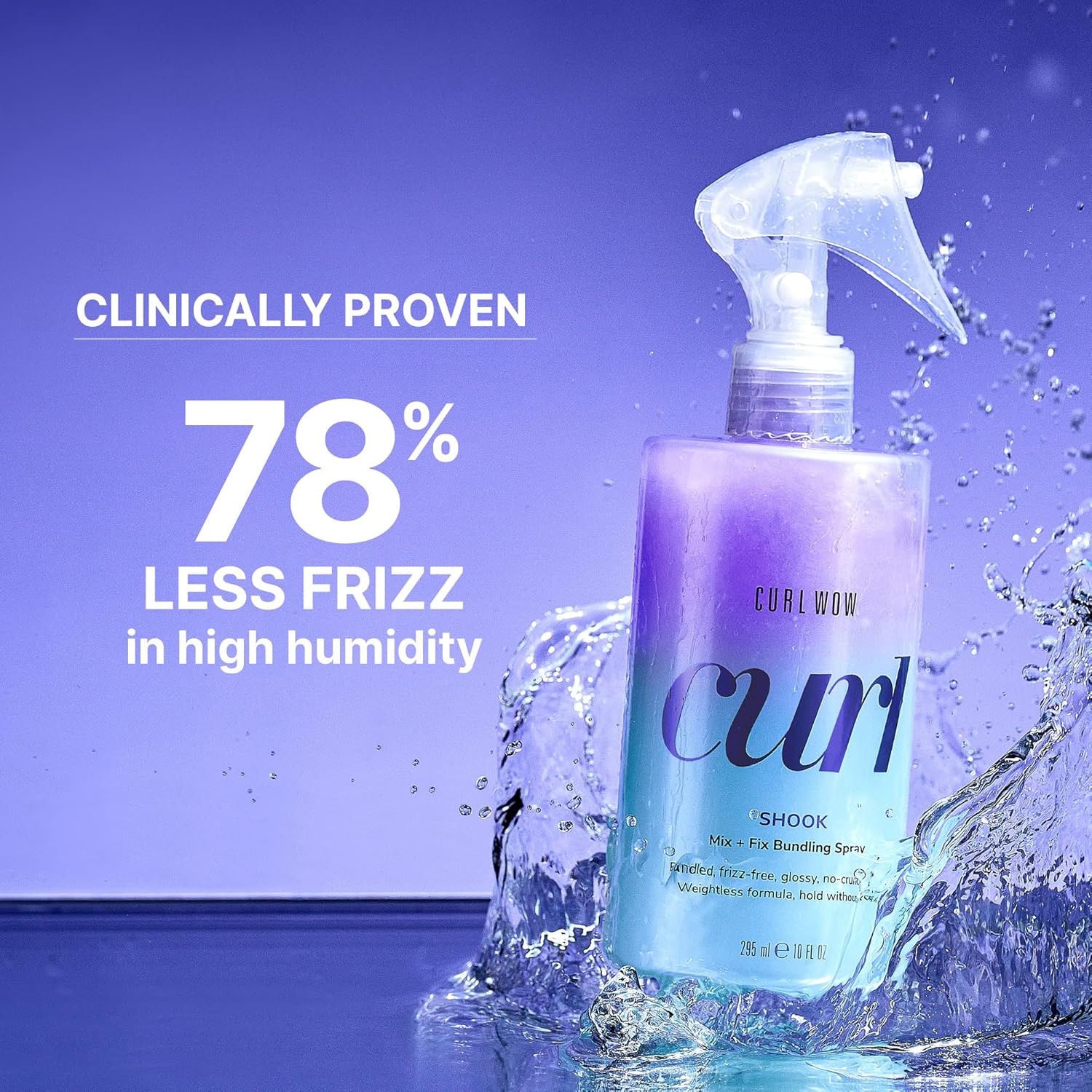 COLOR WOW Curl Wow Shook Mix + Fix Bundling Spray - Naked Technology