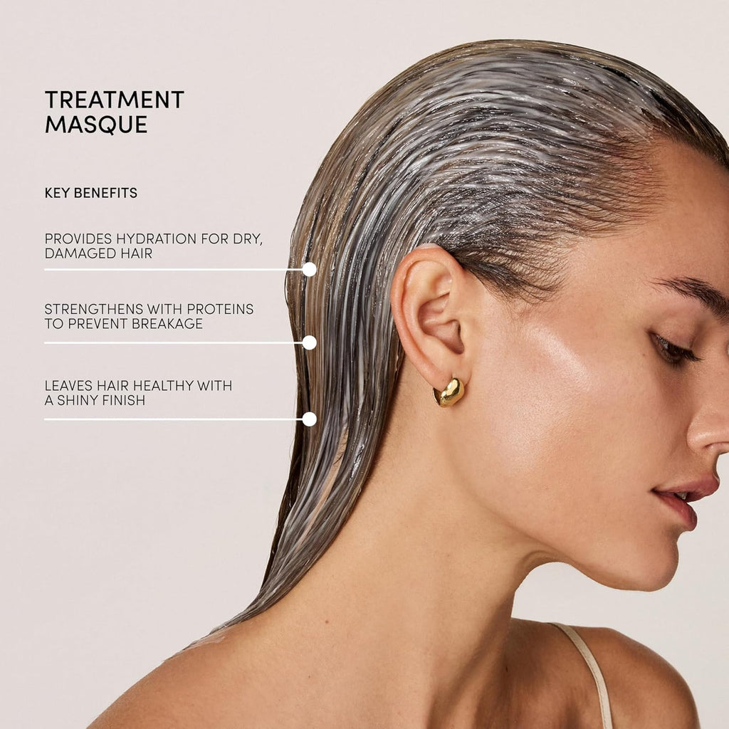 OUAI Fine to Medium Hair Treatment Masque - Repair & Hydration Hair Mask | 236ml