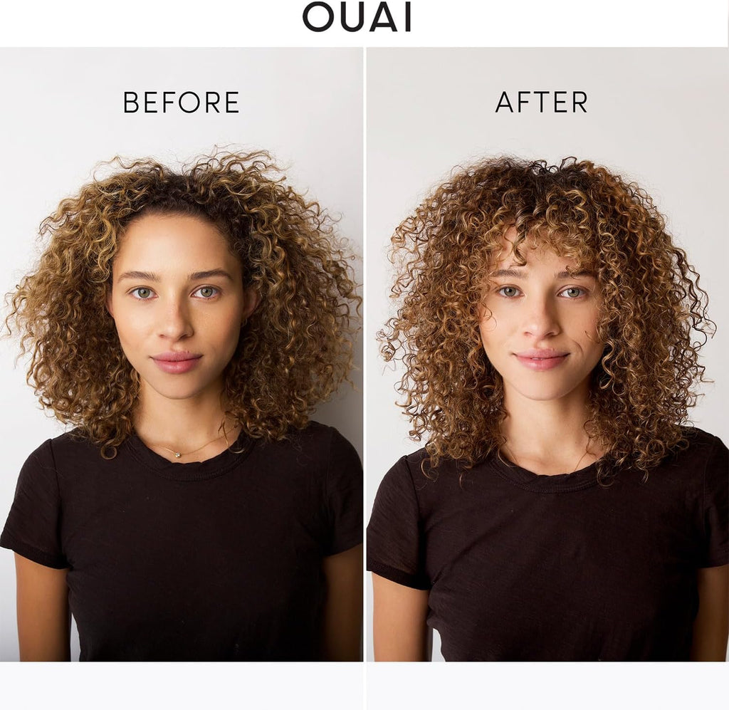 OUAI Curl Cream - Curl Defining Cream for Hydrated, Shiny Curls | 236ml