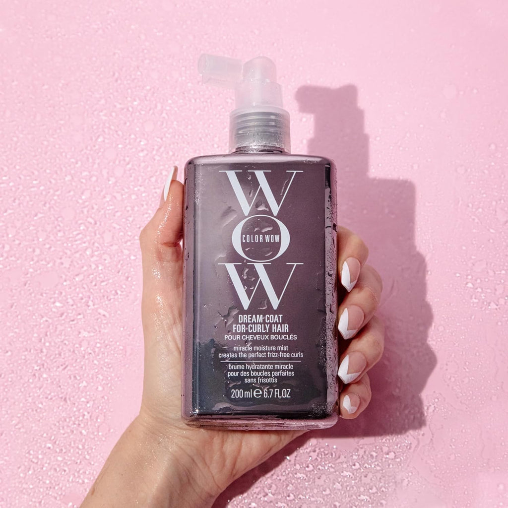 COLOR WOW Dream Coat for Curly Hair - Lightweight Anti-Frizz Spray