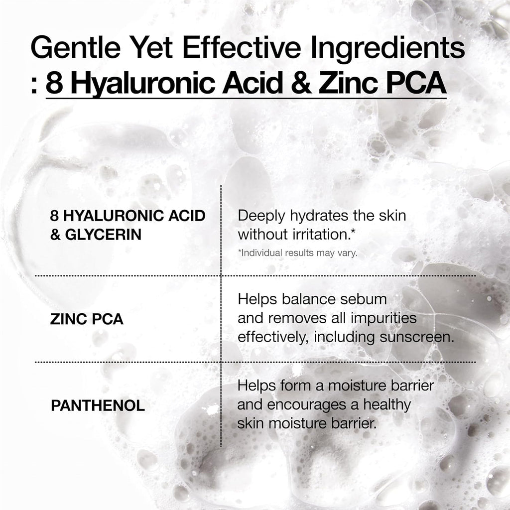 ANUA Hydrating Gentle Foaming Cleanser - Hyaluronic Acid Face Wash, 150 mL