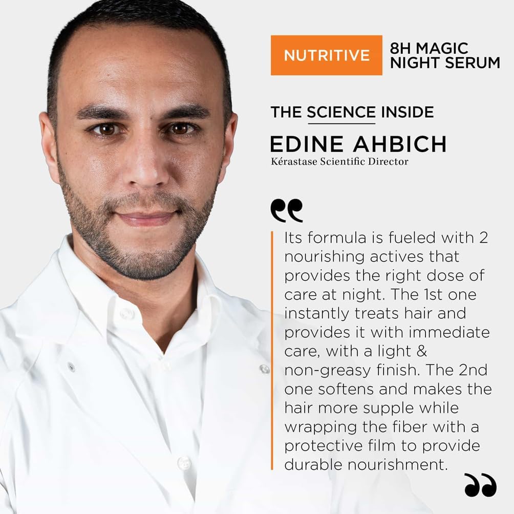 Kérastase Nutritive 8H Magic Night Serum – Nourishing Hair Treatment with Niacinamide