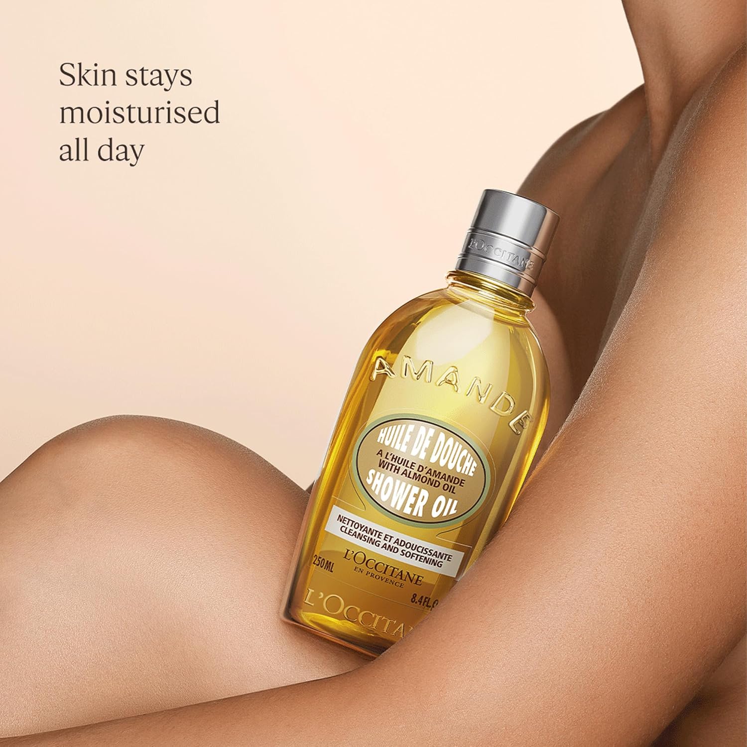 L'OCCITANE Almond Shower Oil, Hydrating & Nourishing Body Wash