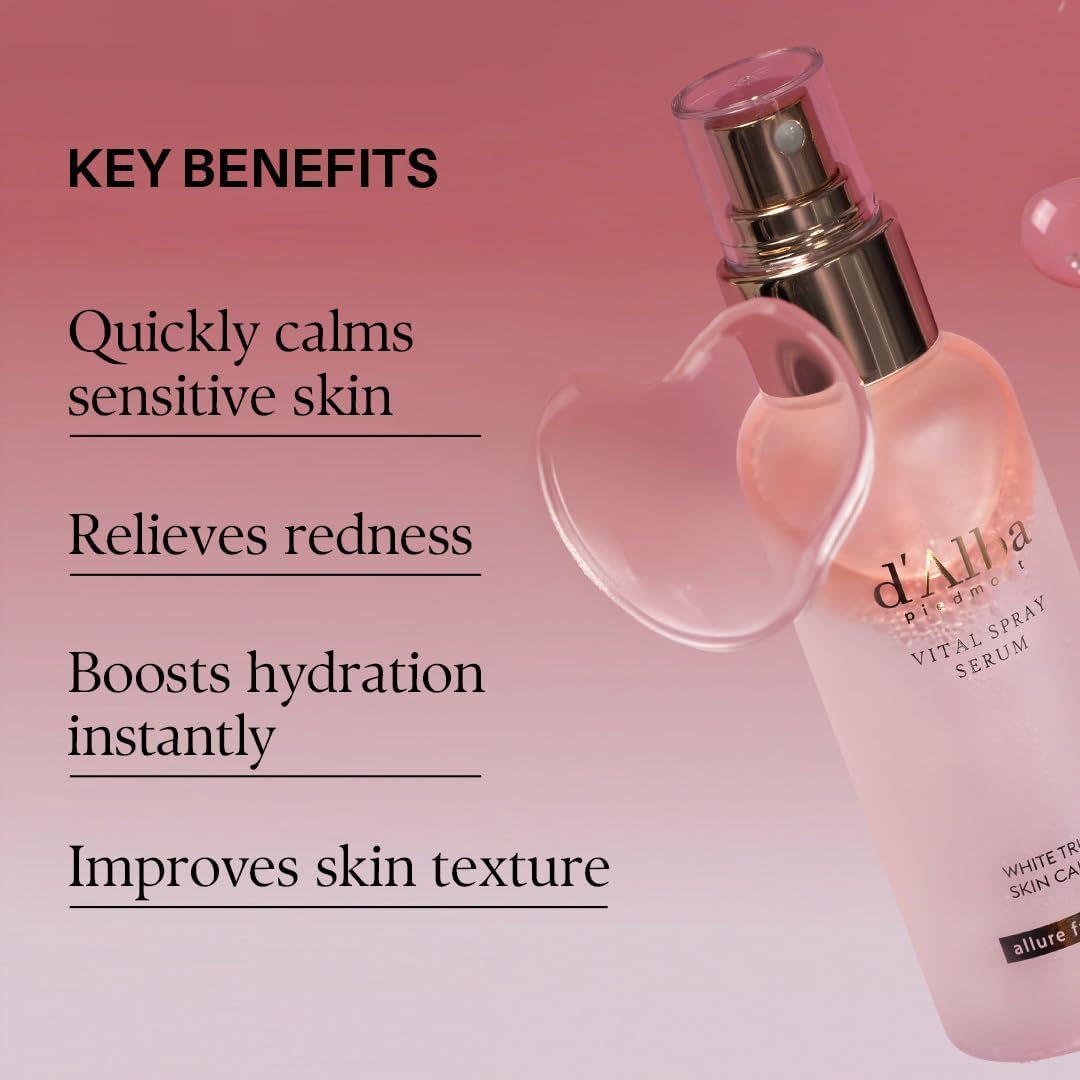 d'Alba Italian White Truffle Vital Spray Serum - Vitalizing Hydrating Mist
