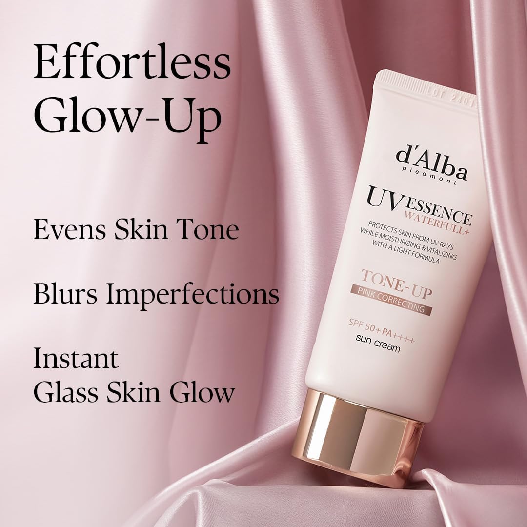 d'Alba Italian White Truffle Waterfull Tone-up Sunscreen SPF 50+ PA++++, 50 mL