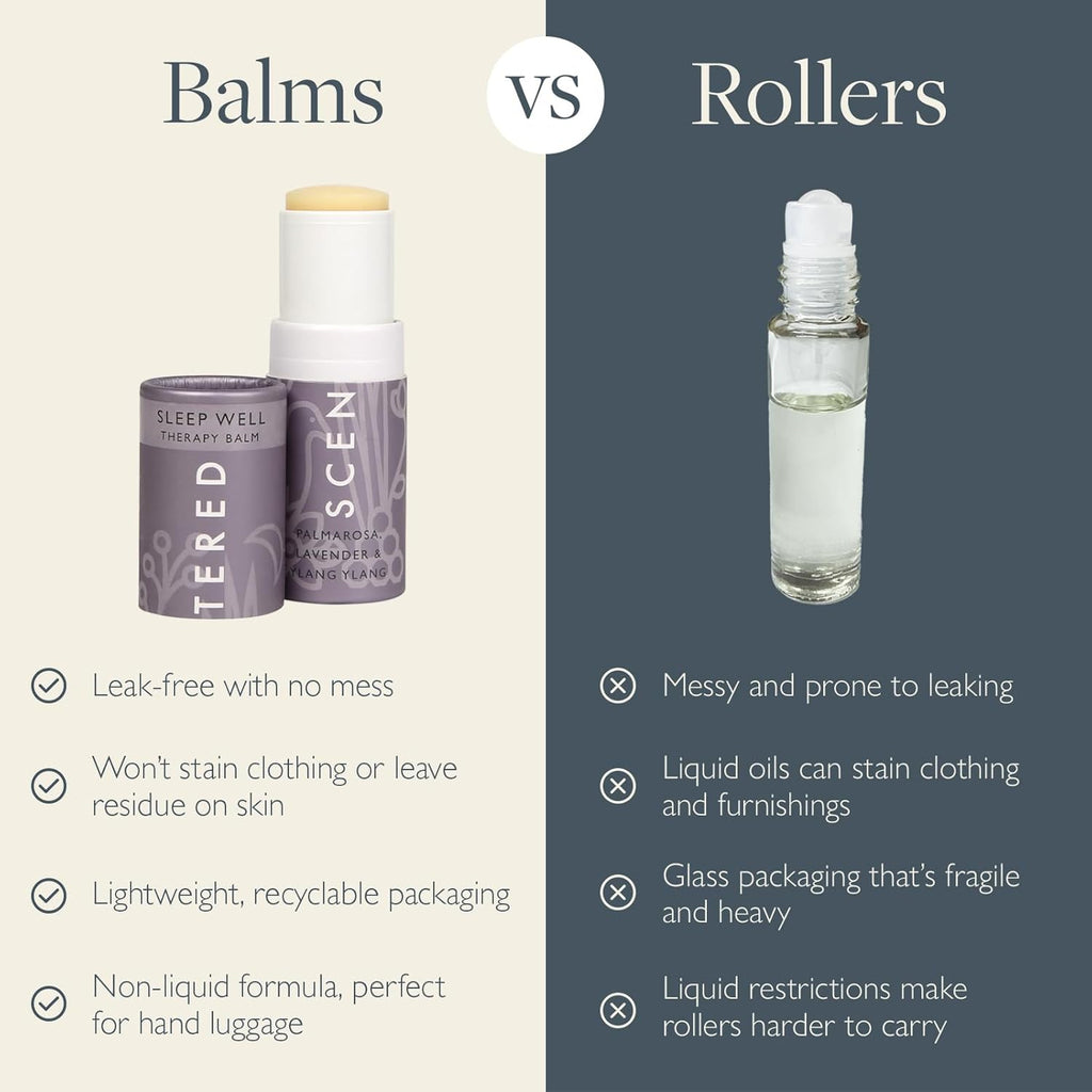 Scentered Sleep Well Aromatherapy Balm Stick – Lavender Essential Oil Roll On