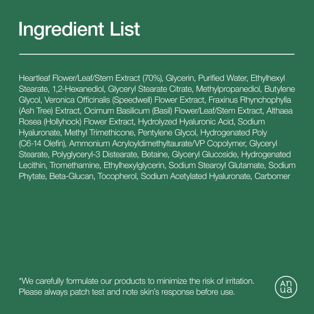 ANUA Heartleaf Daily Lotion - Lightweight Face Moisturizer, 200 mL