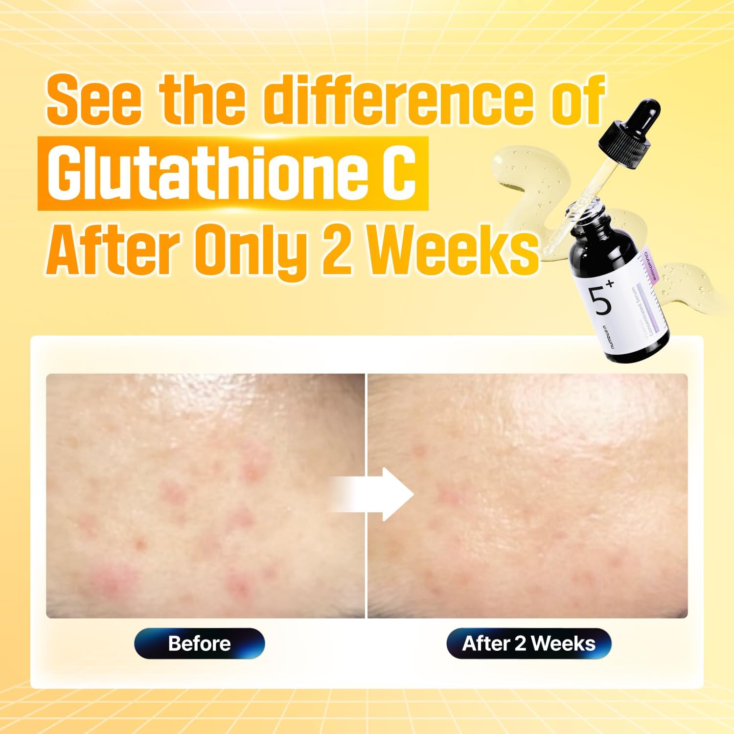 numbuzin No.5 Vitamin Concentrated Serum - Glutathione & Vitamin C, 30 mL