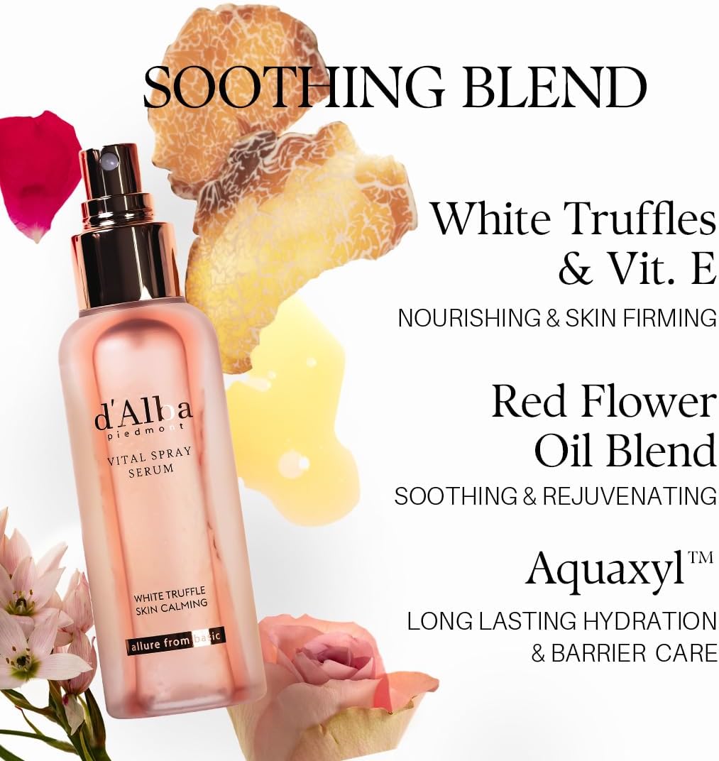 d'Alba Italian White Truffle Vital Spray Serum - Vitalizing Hydrating Mist