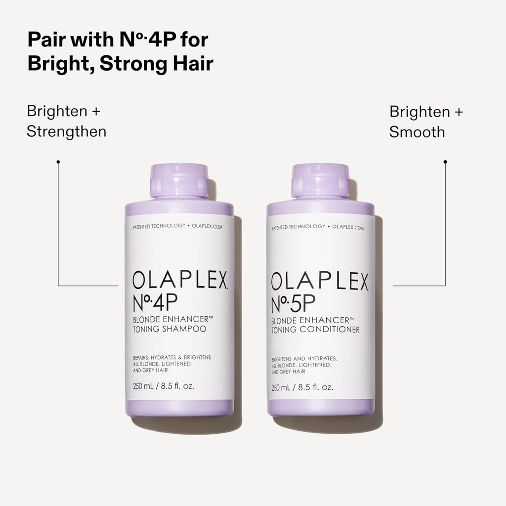 Olaplex Nº.5P Blonde Enhancer Purple Toning Conditioner, 250 mL