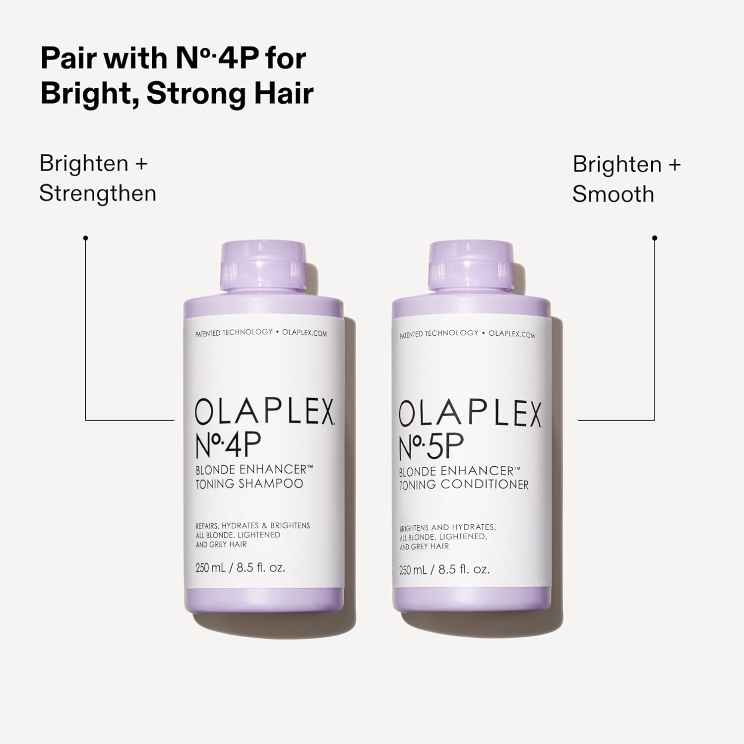 Olaplex Nº.5P Blonde Enhancer Purple Toning Conditioner, 250 mL