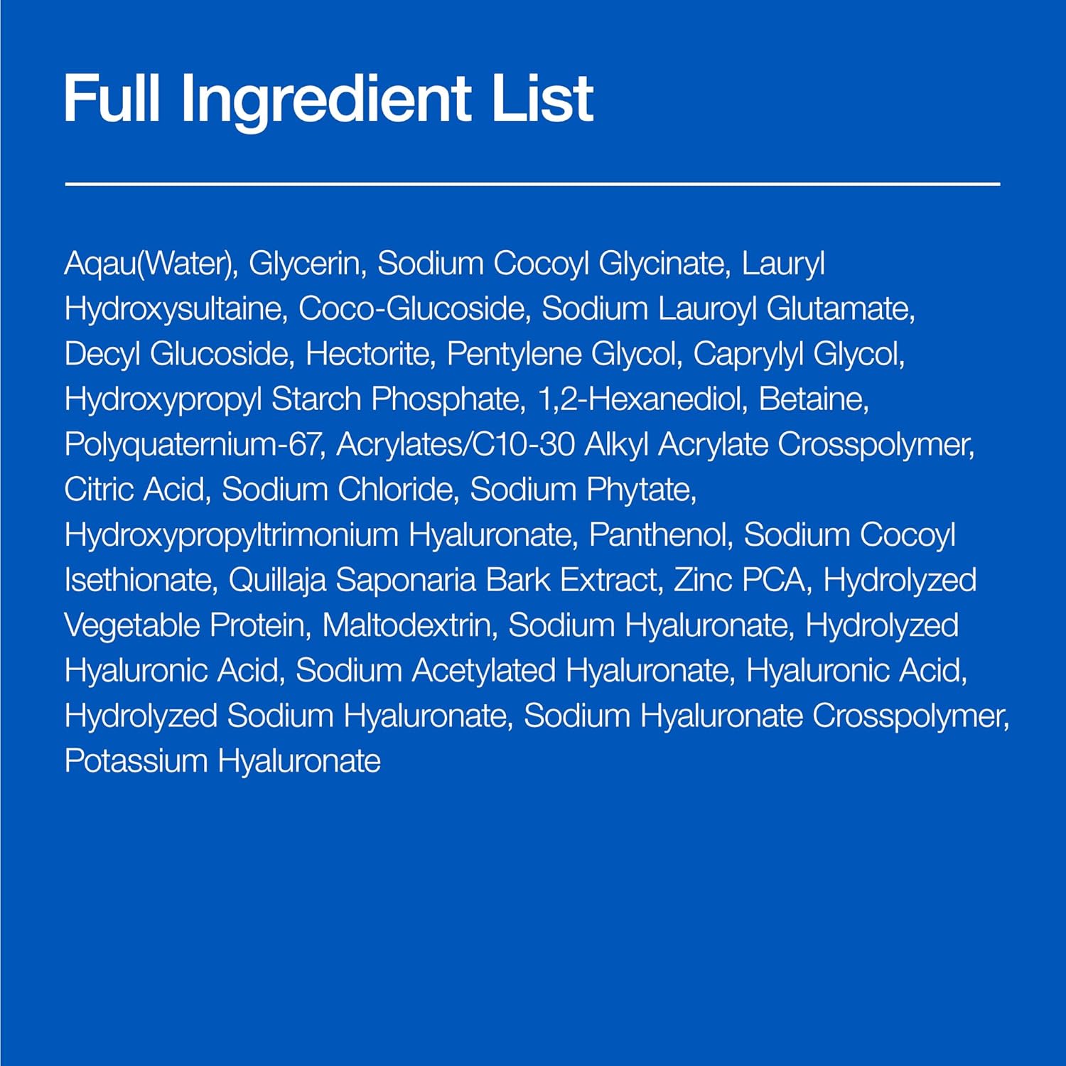 ANUA Hydrating Gentle Foaming Cleanser - Hyaluronic Acid Face Wash, 150 mL