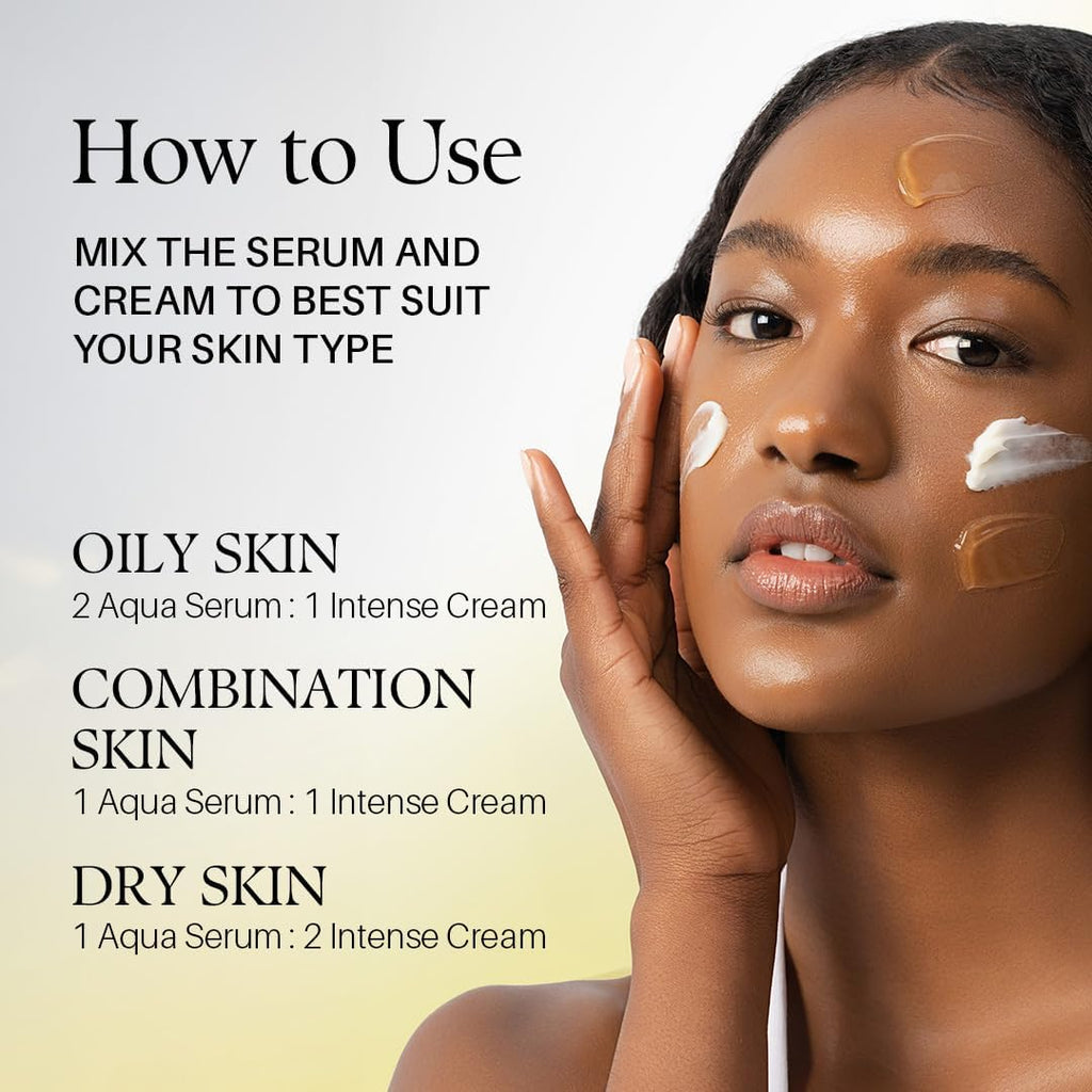 d'Alba Italian White Truffle Double Serum & Cream - 2-in-1 Moisturizer, 70g