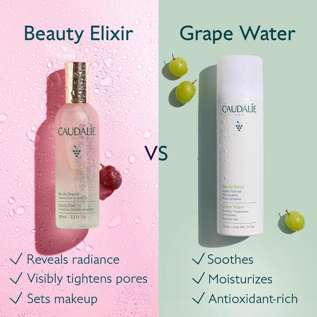 Caudalie Beauty Elixir Prep, Set, Glow Face Mist