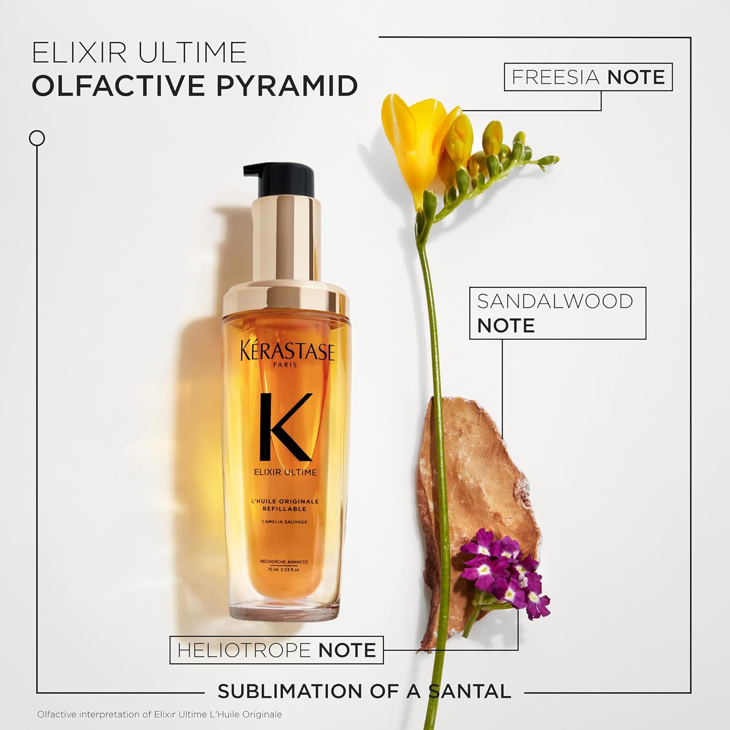 Kérastase Elixir Ultime L'Huile Originale – Nourishing Hair Oil with Argan & Camellia