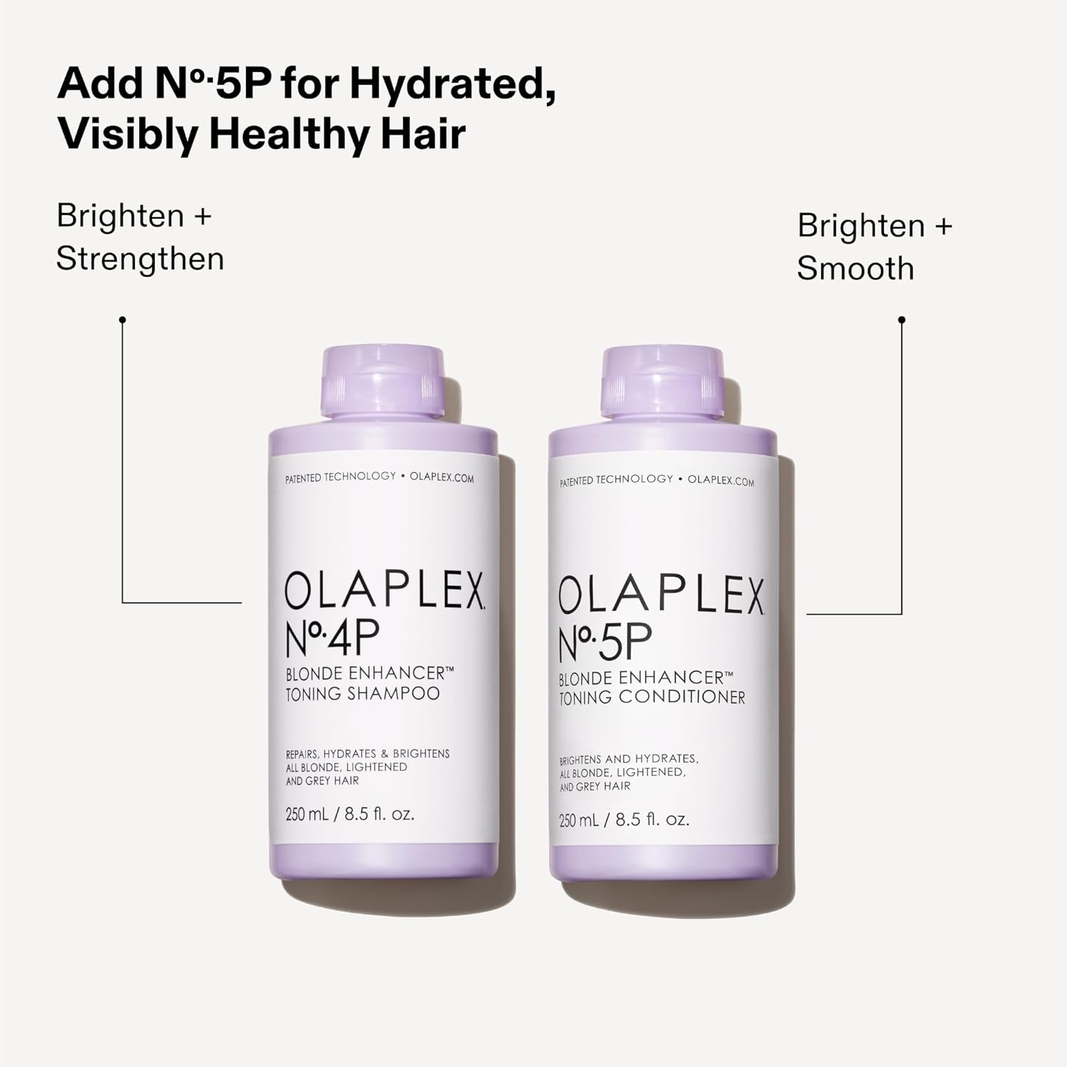 Olaplex No.4P Blonde Enhancer Toning Shampoo, 250 mL