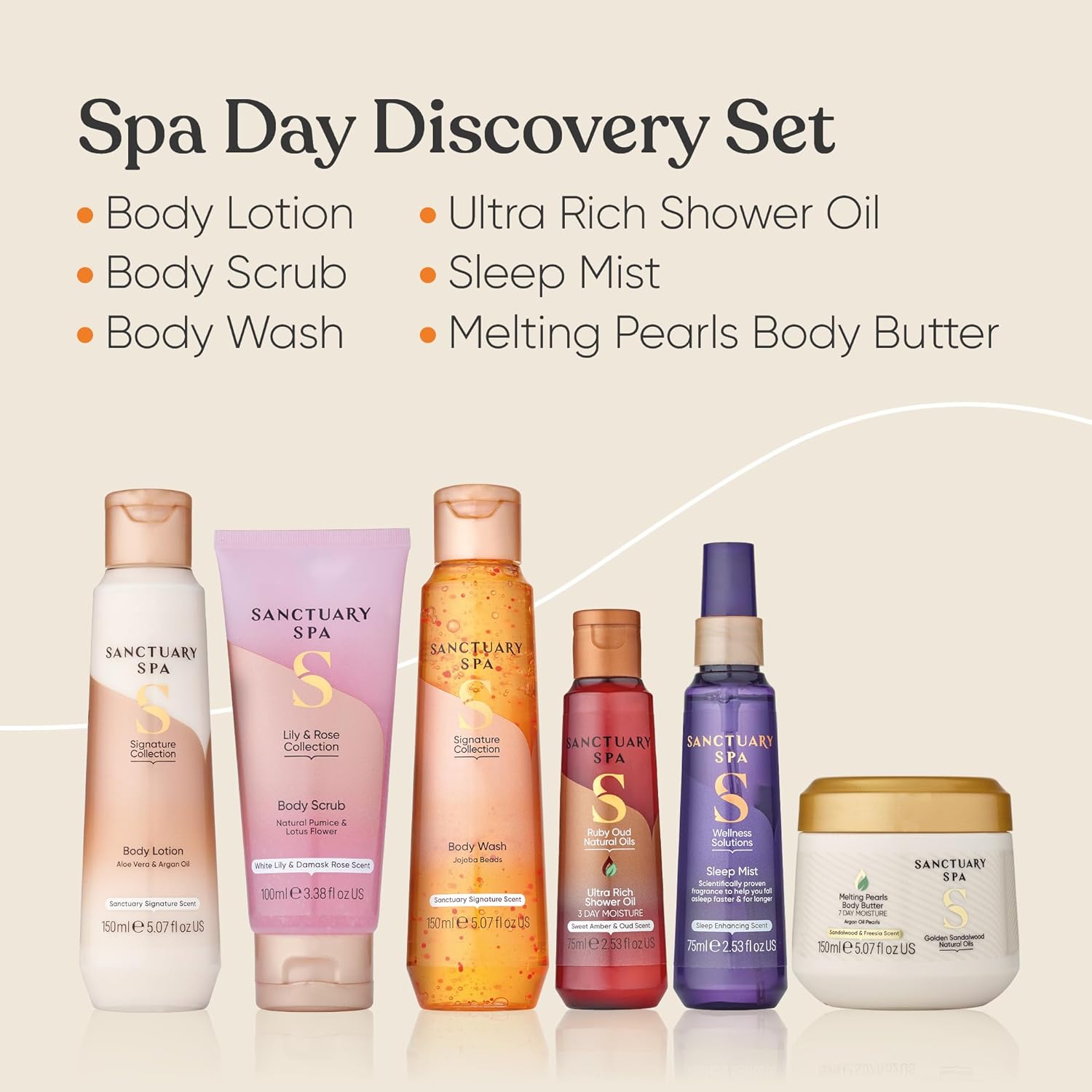 Sanctuary Spa, Spa Day Discovery Gift Set