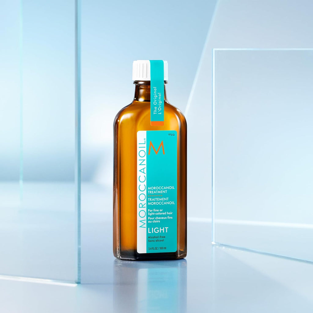 Moroccanoil Treatment Light - Lightweight Hair Oil for Fine & Light-Coloured Hair