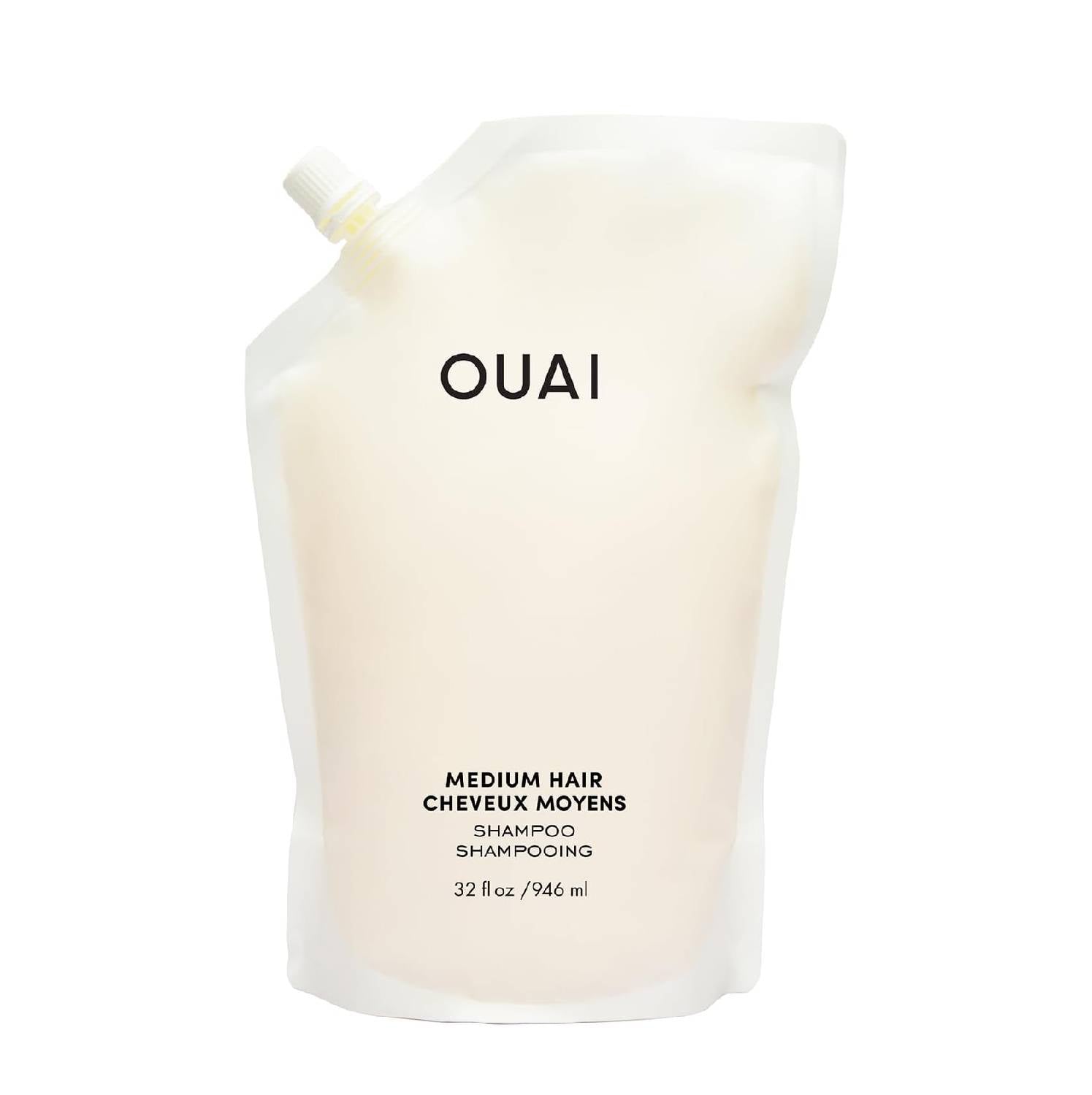 OUAI Medium Shampoo Refill - Hydrating Shampoo for Medium Hair | 946ml