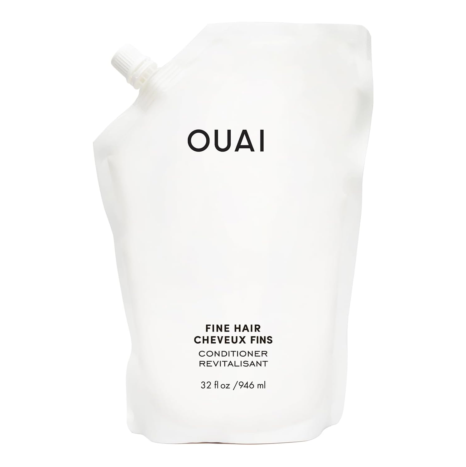 OUAI Fine Hair Conditioner Refill - Volumizing Conditioner for Fine Hair | 946ml
