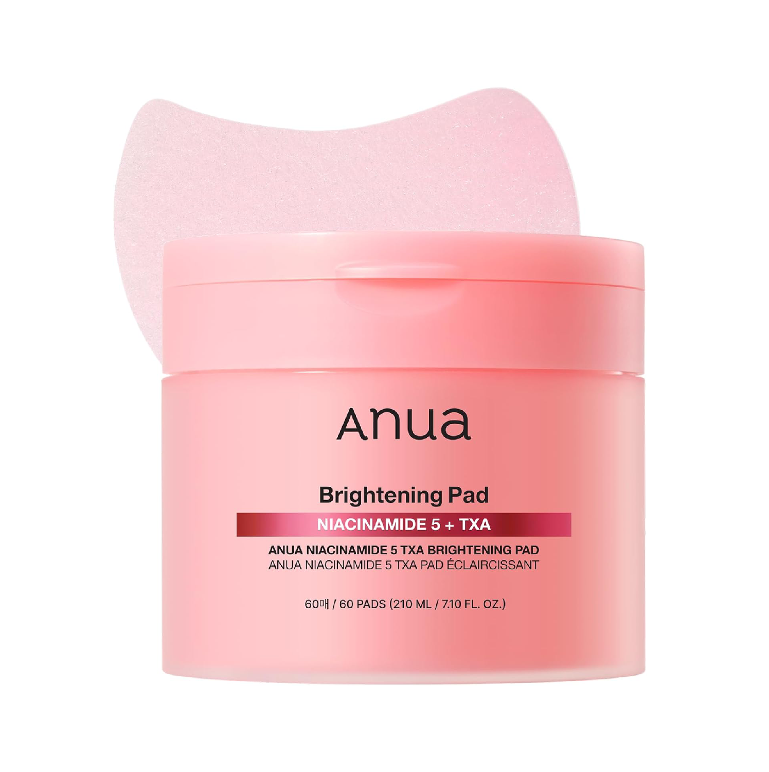 ANUA Niacinamide 5 TXA Toner Pads - Even Skin Tone & Radiance, 60 Pads