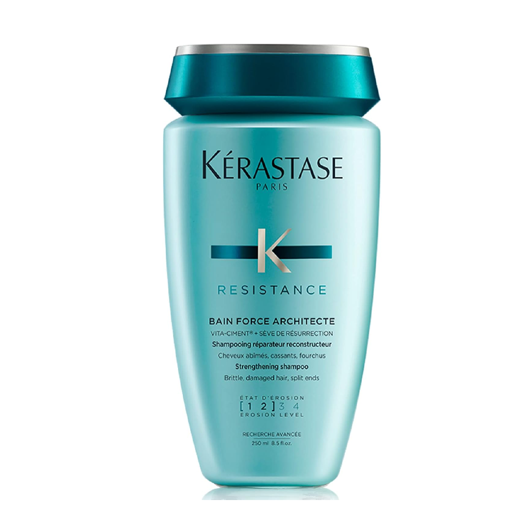 Kérastase Resistance Bain Force Architecte – Strengthening Shampoo for Damaged Hair