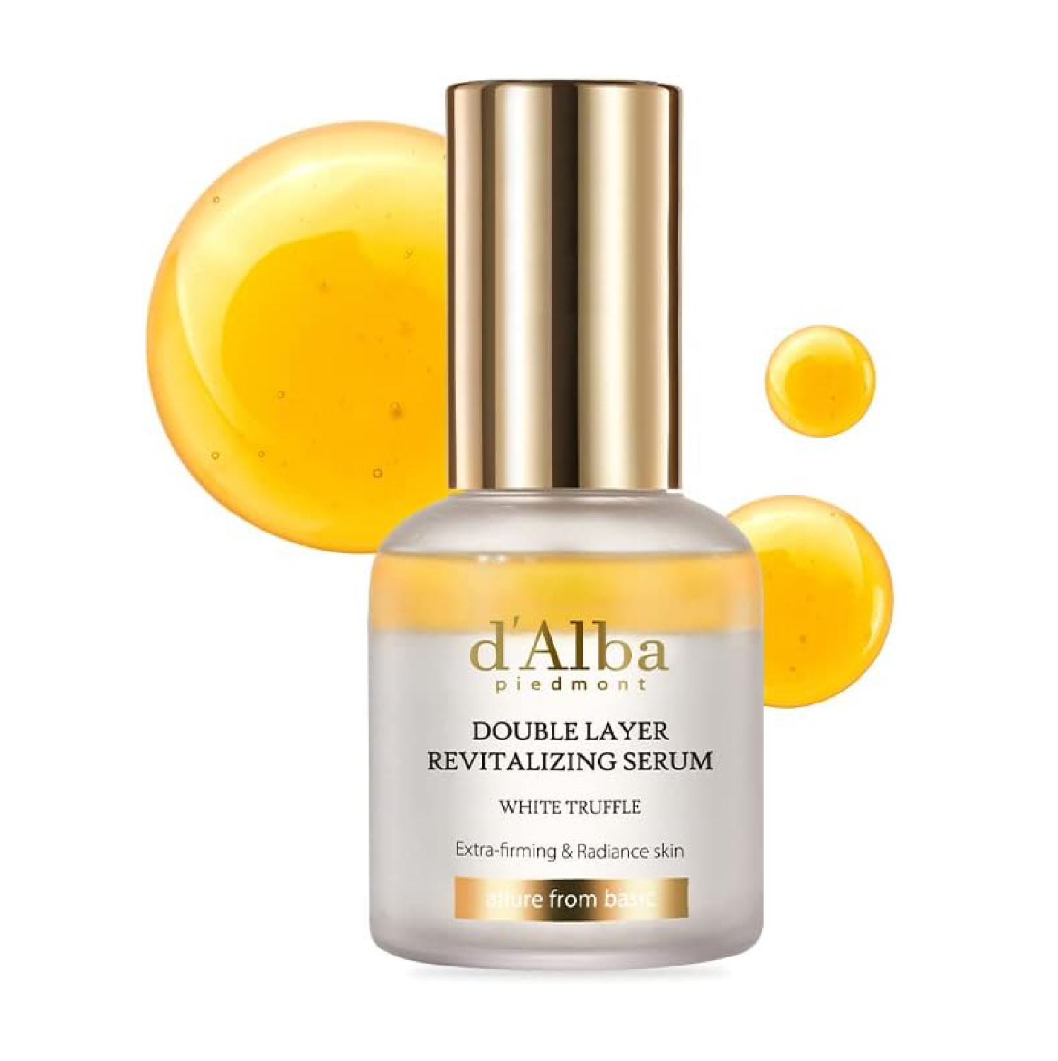 d'Alba Piedmont Italian White Truffle Double Layer Revitalizing Serum