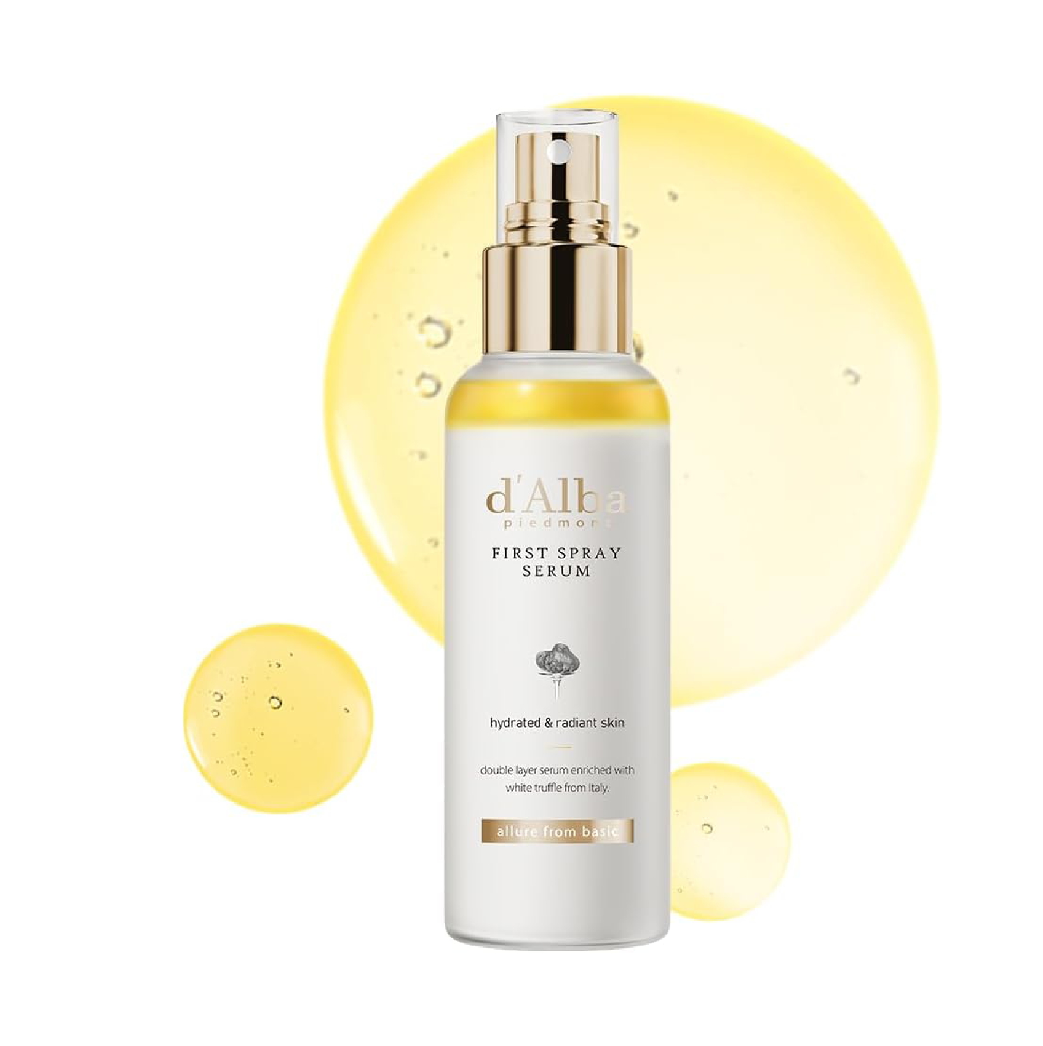 d'alba Italian White Truffle First Spray Serum - Hydrating Facial Mist