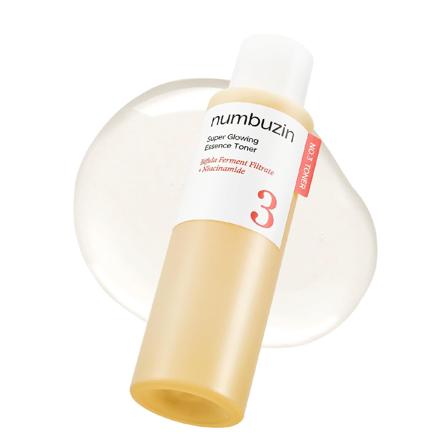 numbuzin No.3 Super Glowing Essence Toner - Radiance & Pore Tightening, 200 mL